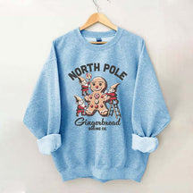 North Pole Gingerbread Baking Co Sweatshirt