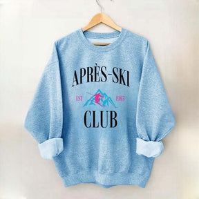 Vintage Style Apres Ski Club 80s Sweatshirt