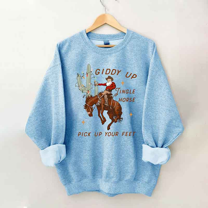 Cowboy Christmas Sweatshirt