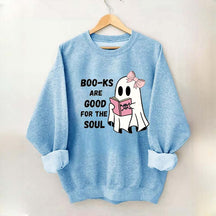 Boo-ks Are Good For The Soul Sweatshirt