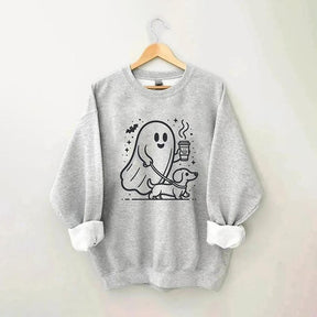 Halloween Ghost Dog Sweatshirt