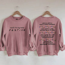 Friends Inspired Holiday Christmas Sweatshirt