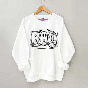 BOO Ghost Walking Dog Sweatshirt