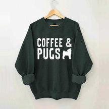 Coffee And Pug Sweatshirt