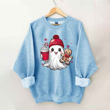 Cute Christmas Ghost Sweatshirt