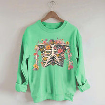 Rib Cage Cottagecore Wildflower Sweatshirt