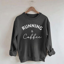 Running And Coffee Sweatshirt