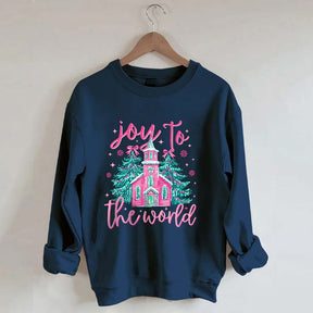 Joy To The World Christmas Sweatshirt