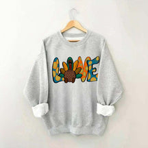 Love Turkey Thanksgiving Sweatshirt