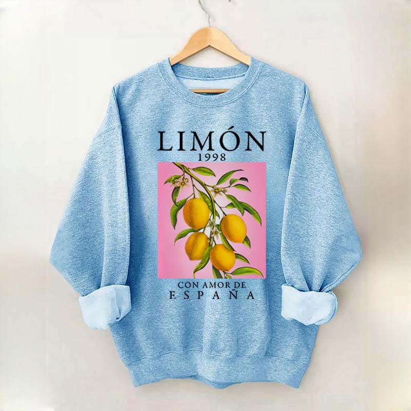 Limon Con Amor De Espana Sweatshirt