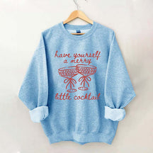 Christmas Cocktail Sweatshirt