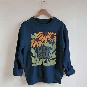 Boho Floral Wild Soul Sweatshirt