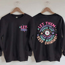 Let Them Women Sunflower Sweatshirt