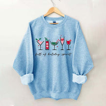 Full Of Holiday Spirit Sweatshirt