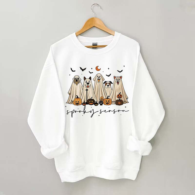 Spooky Season Dog Moon Sweatshirt