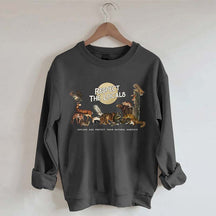 Respect The Locals Woodland Animals Sweatshirt