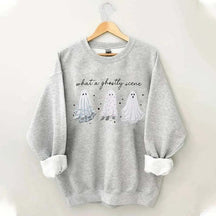 What A Ghostly Scene Sweatshirt