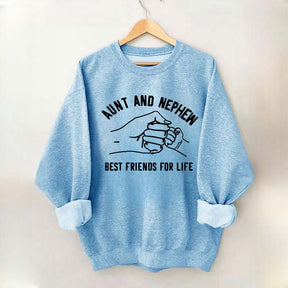 Aunt Nephew Fist Bump Sweatshirt