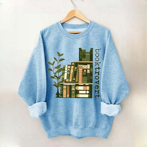 Trendy Booktrovert Cool Readers Sweatshirt