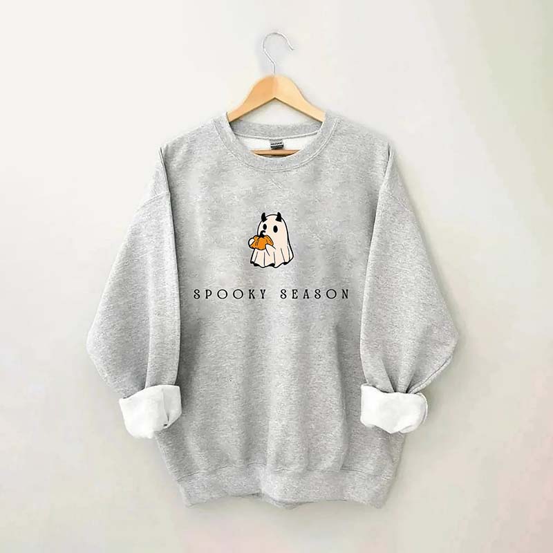 Spooky Season Cute Ghost Sweatshirt