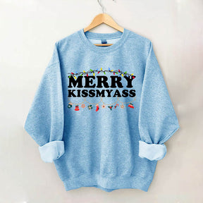 Merry Kissmyass Sweatshirt