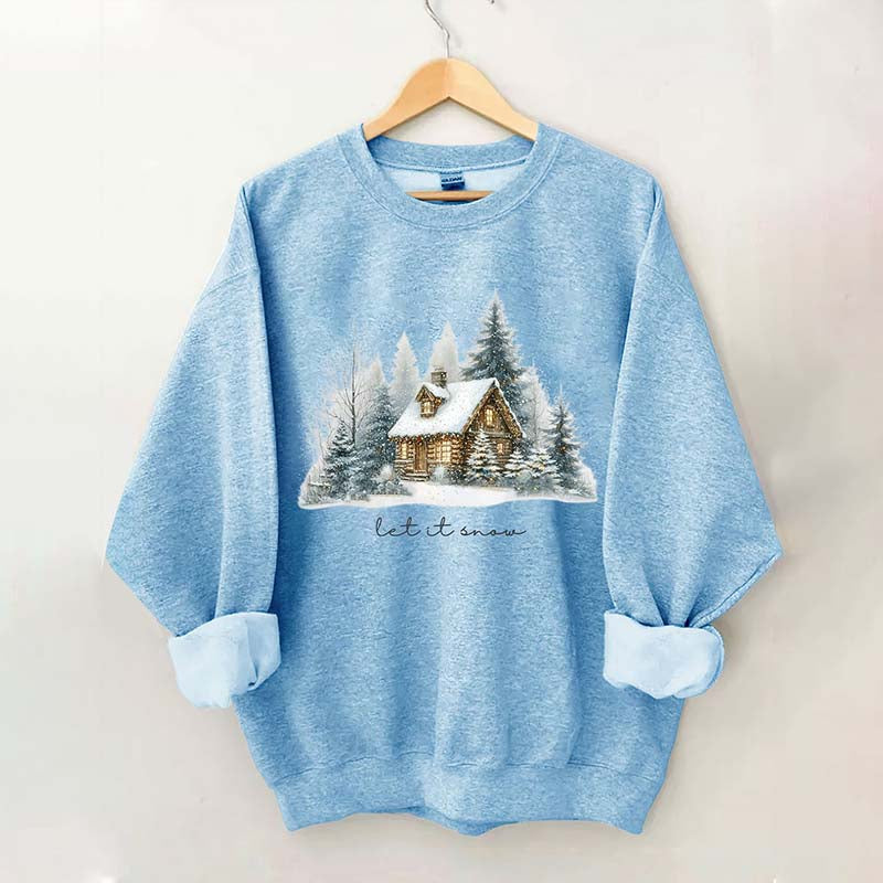 Winter Cabin sweatshirt