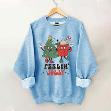 Feelin' Jolly Christmas Sweatshirt