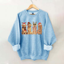 Golden Retriever Christmas Sweatshirt