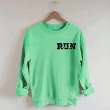 Run Marathon Gym Sweatshirt