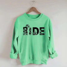 Ride Snowboard Skiing Sweatshirt