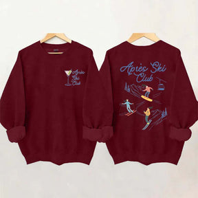 Retro Apres Ski Cute Adventure Sweatshirt