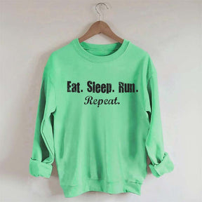 Eat Sleep Run Repeat Sweatshirt