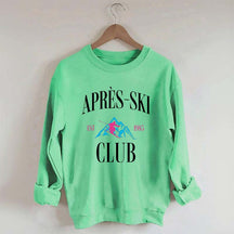 Vintage Style Apres Ski Club 80s Sweatshirt