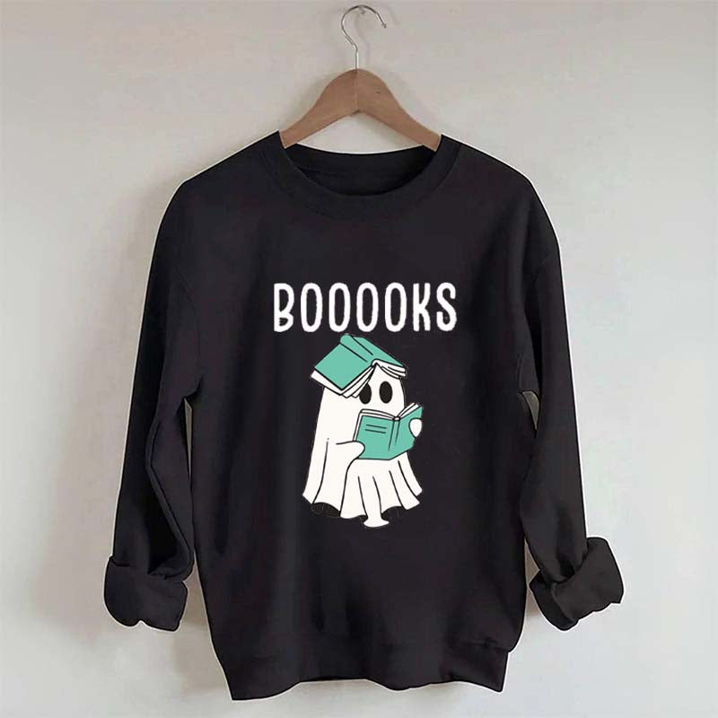 Booooks Halloween Reading Sweatshirt