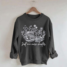 Reading Just One More Chapter Plant Sweatshirt