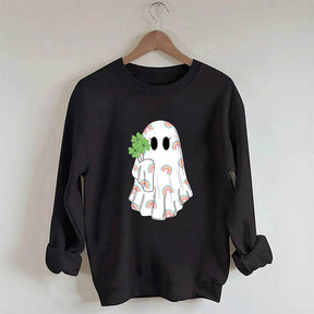 Funny St Patricks Day Ghost Sweatshirt