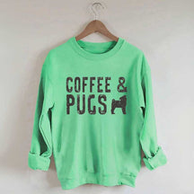 Coffee And Pug Sweatshirt