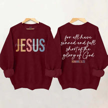 Jesus Women Religious Minimal Sweatshirt