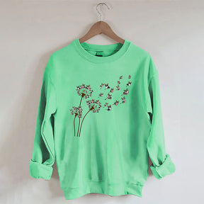 Dandelion Corgi Flower Sweatshirt