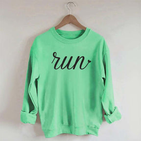 Run Heart Sweatshirt