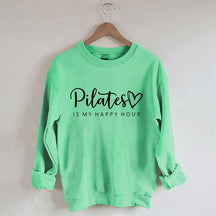 Pilates Is My Happy Hour Sweatshirt