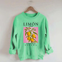 Limon Con Amor De Espana Sweatshirt