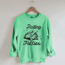 Rolling Fatties Cat Sweatshirt