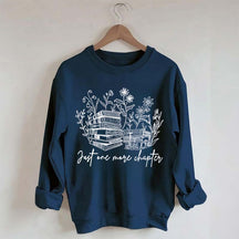 Reading Just One More Chapter Plant Sweatshirt