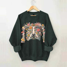 Rib Cage Cottagecore Wildflower Sweatshirt