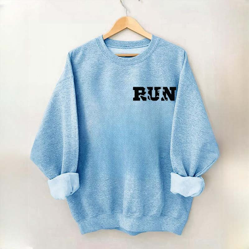 Run Marathon Gym Sweatshirt