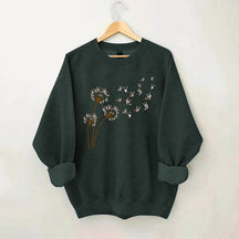 Dandelion Corgi Flower Sweatshirt