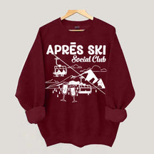 Cocktail Apres Ski Club Sweatshirt