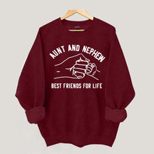 Aunt Nephew Fist Bump Sweatshirt