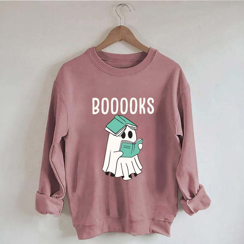 Booooks Halloween Reading Sweatshirt